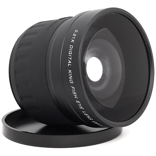 52mm 0.21X Fisheye объектив для Canon Nikon D700 D300 D200 D90 D70 D3000 D3100 D3200 D5000 D5100 D5200 DSLR камеры