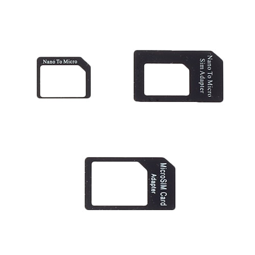 Адаптер Micro Sim и Nano Sim для iPhone 4, iPhone 4S и iPhone 5