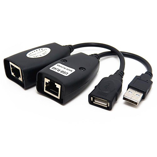 USB Over RJ45 Cat5e 5e Cat6 кабель-удлинитель Extender Cable Adapter