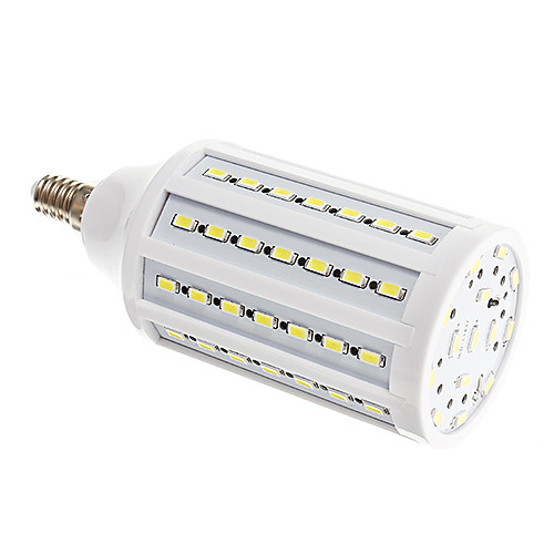 E14 18W 84x5730SMD 1200LM 6000-7000K холодный белый свет мозоли СИД лампа (220)