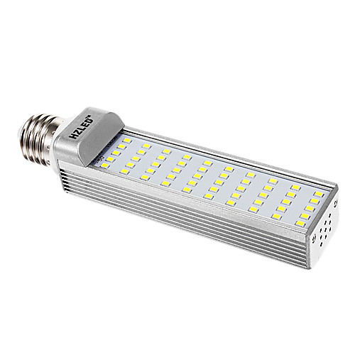 E27 10W 1250LM 6000K 50x2835SMD холодный белый свет мозоли СИД лампа (AC85-265V)