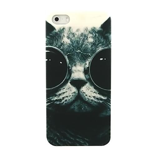 Футляр Lovly Cat очки Шаблон для iPhone 5/5S