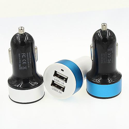 Универсальный двойной 2-портовый USB-адаптер, автомобильное зарядное устройство для IPhone IPad HTC Samsung (разные цвета) от MiniInTheBox.com INT Универсальный двойной 2-портовый USB-адаптер, автомобильное зарядное устройство для IPhone IPad HTC Samsung (разные цвета) от MiniInTheBox.com INT