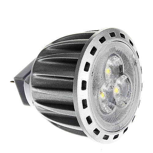 MR11 GU4 4W 4x2835SMD 280LM CRI> 80 3000K теплый белый свет Светодиодные пятно лампы (AC / DC 12V)