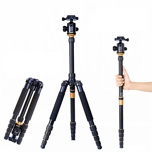 Штатив-трипод Q666 Tripod QZSD походный. Максимальная нагрузка до 15 кг.