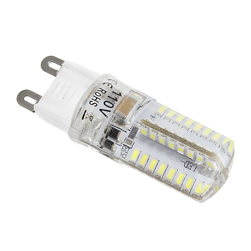 G9 3W 64x3014SMD 170-200LM 6000K холодный белый свет мозоли СИД лампы (110)