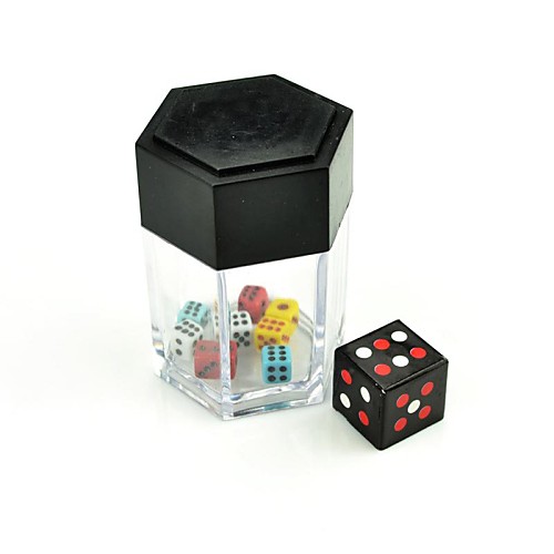 Пластиковые Красочные Магия Bomb Dice Детские игрушки