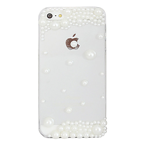 White Pearl Назад Чехол для iPhone 4/4S