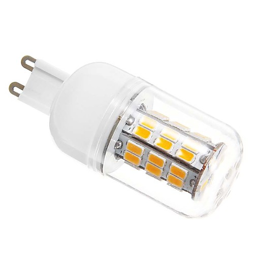 G9 8w 42x5730smd 1200lm 3000k теплый белый свет привел двухштырьковыми свет (AC12-16v)