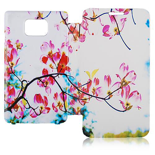 Wintersweet Pattern Полный Дело Корпус для Samsung Galaxy S2 I9100