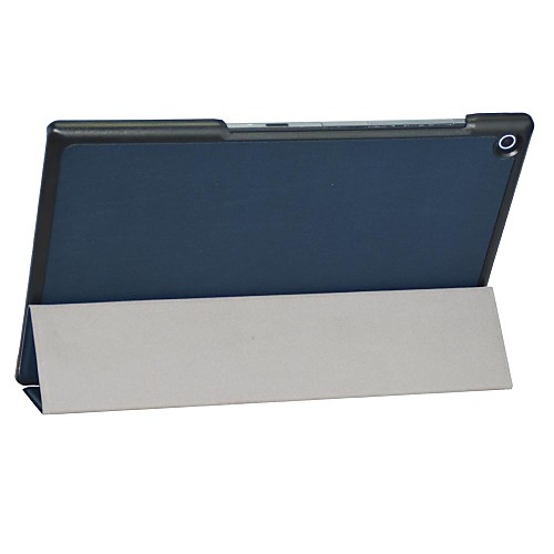 Protective PU Leather Cover Stand Case for SONY XPERIA Z2 Tablet -Blue