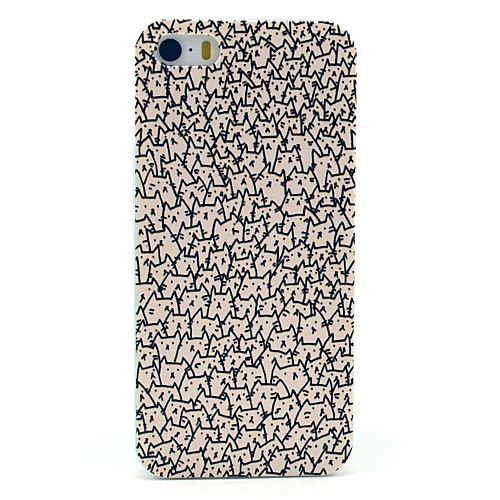 Много Футляр Кошки Pattern для iPhone 5/5S