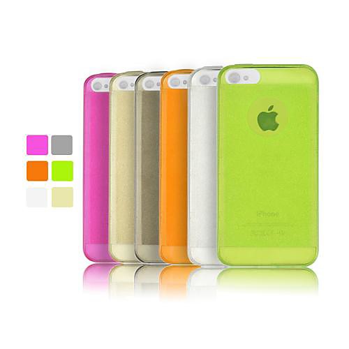 Angibabe Colorful Mercury Glitter Jelly TPU Soft Case for iPhone 4/4S