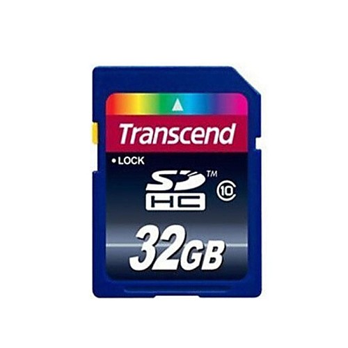 Transcend 32GB SDHC карты памяти SD (класс 10 High Speed)