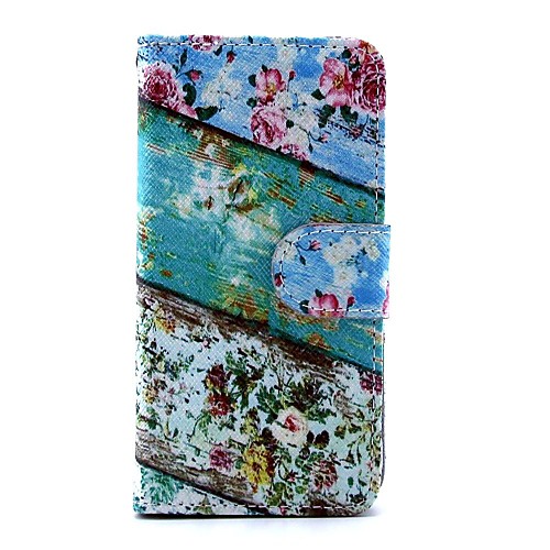 Old Flower Pattern PU Leather with Stand Case Cover for Sony Xperia Z1 mini Compact D5503