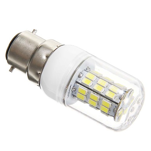 b22 8w 42x5730smd 1200lm 6000k холодный белый свет привел кукуруза лампа (AC110-240V)