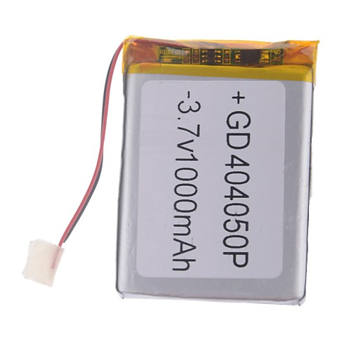 3.7V 1000mAh литий-полимерная батарея для мобильных телефонов MP3 MP4 (4  40  50)