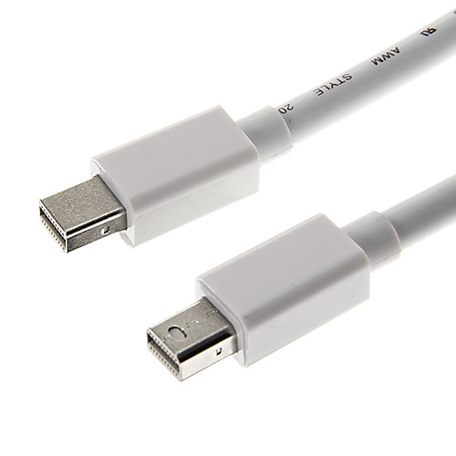 Mini DisplayPort мужчина к Mini DisplayPort Мужской видео кабель для MacBook и другие (180см)