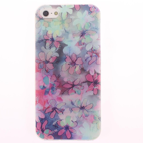 Blooming Flower Design Soft Case for iPhone 5/5S