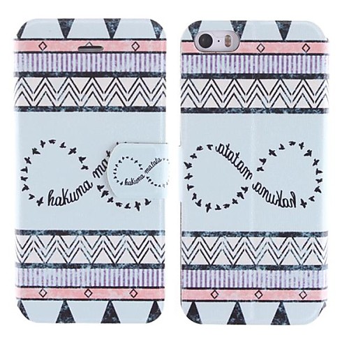 Figure 8 Birds Design PU Full Body Case with Card Slot for iPhone 5/5S