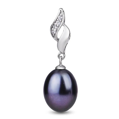 Natural Pearls S925 Silver Pendant Necklace