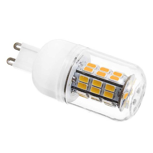 G9 8w 42x5730smd 1200lm 3000k теплый белый свет привел двухштырьковыми свет (AC110-240V)