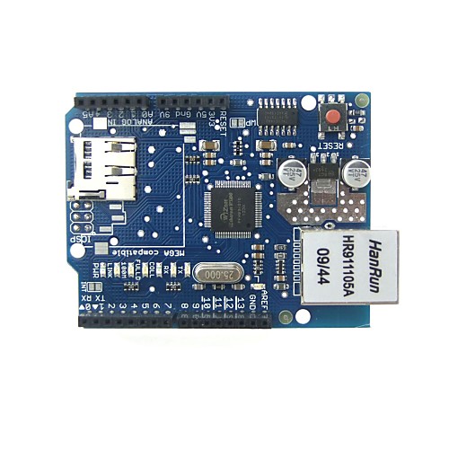 Ethernet W5100 Shield Network Expansion Board w/ Micro SD Card Slot for Arduino