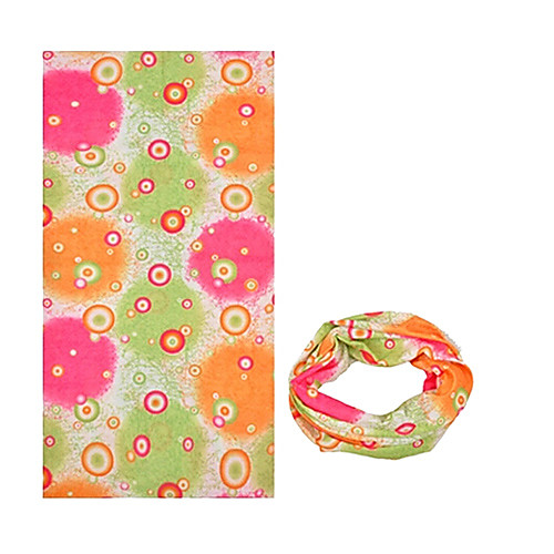 KORAMAN Summer Colorful Fruit Cycling Sun-Proof Magic Scarf Headband