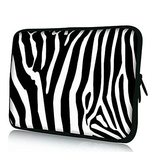 Elonno Мода Zebra неопрена Laptop Sleeve сумка-чехол для 13'' MacBook Pro / Air Dell HP Acer