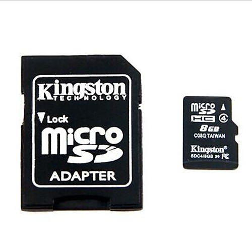 Kingston класс 8gb 4 микро SD карты памяти TF с микро адаптер SD