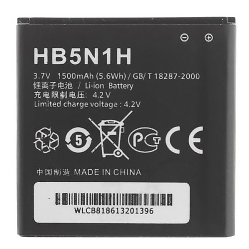 1500mAh сотовый телефон аккумулятор для HUAWEI C8812 U8818 T8828 G300 Y320 HB5N1