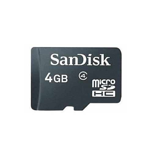 SanDisk MicroSDHC карта памяти TF 4GB Class 4