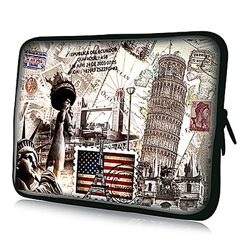 Elonno американский флаг неопрена Laptop Sleeve сумка Обложка для 11'' Macbook Air Dell Acer HP