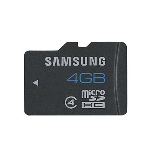 Samsung 4GB микро-класс SDHC TF 4 карты памяти