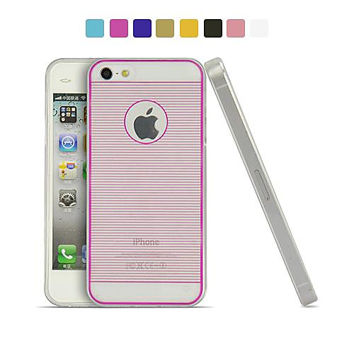 Angibabe 0.3mm Drawing Line TPU Soft Case for iPhone 5/5S