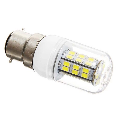 b22 8w 42x5730smd 1200lm 6000k холодный белый свет привел кукуруза лампа (AC12-16v)