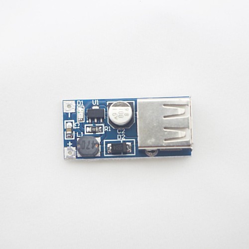 1шт USB DC 0.9V до 5V напряжения модуль повышающий наддува синий