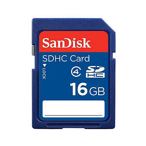 SanDisk 16GB SDHC карты класс4 SDSDB-016G-Z35