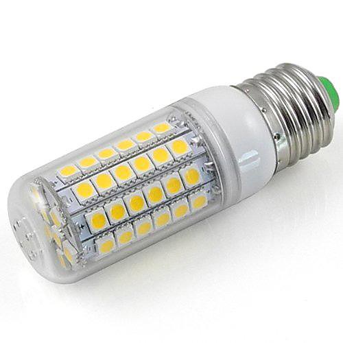 e27 7w 69x5050smd 750lm 6000К холодный белый свет водить пятна лампы (AC 220-240v)