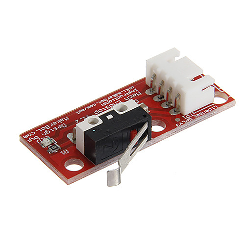 020805 Endstop RAMPS 1.4 Mechanical Limit Switch for 3D Printer - Red