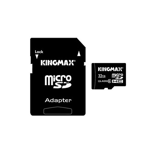 подлинной Kingmax Micro SD / SDHC с адаптером SD (32gb/class 6)