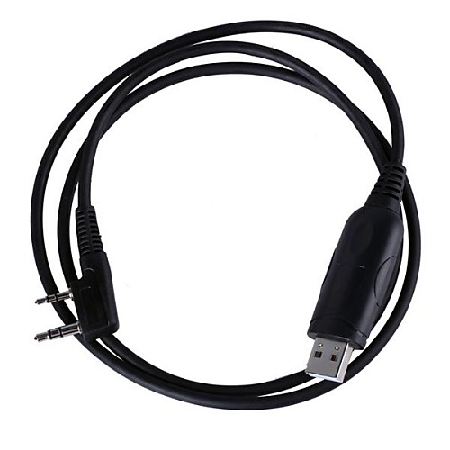 USB Programming Cable for Walkie Talkie Baofeng Baiston Kenwood Wouxun Quansheng and More