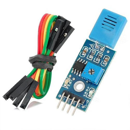 HR202 DIY Hygristor Humidity Detection Sensor Module - Blue