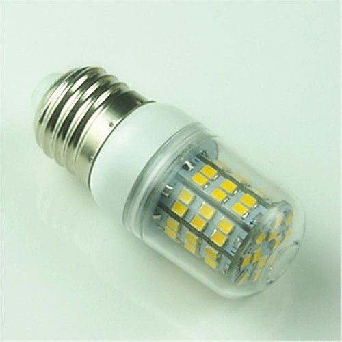 e27 4.5w 60x2835smd 500lm теплый белый свет привел кукурузы лампочку (AC220-240V) -e27 60 WW