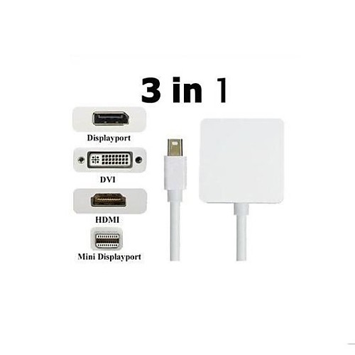 coosbo Mini DisplayPort мужчина к DisplayPort женский HDMI и DVI кабель адаптера для MacBook Air Pro сетчатки