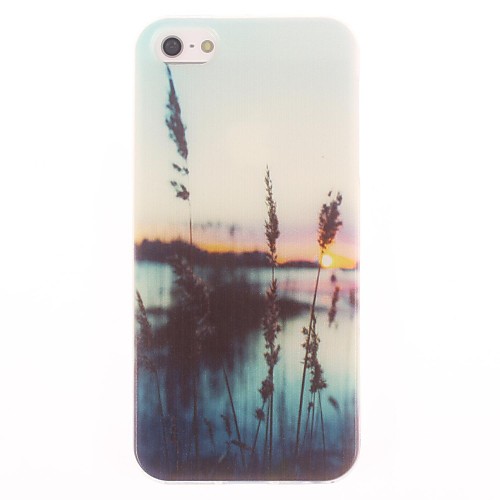 Grass and The Sea Design Soft Case for iPhone 5/5S