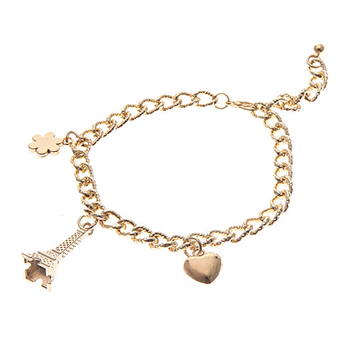 Classic Small Tower Shape Charm Bracelets(1 Pc)