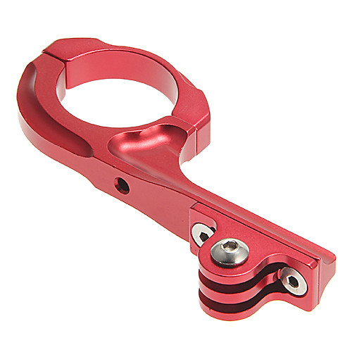 Bike Aluminum Standard Handlebar Mount 105mm for Gopro HD Hero 2 / Hero 3 dcb(Black,Red,Silver)