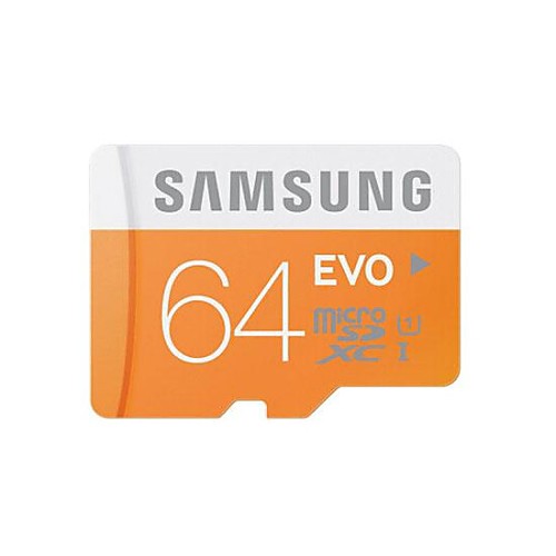 Samsung 64GB EVO Micro SDHC Class10 UHS-1 карты памяти До 48 МБ / с (MB-MP64D)