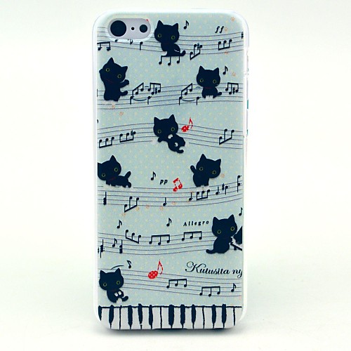 Футляр Pattern Музыка Cat для iPhone 5C